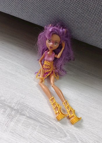 Mor Saçlı Renkli Bebek - Görsel 3