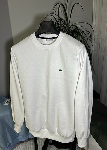 Beyaz lacoste Sweatshirt