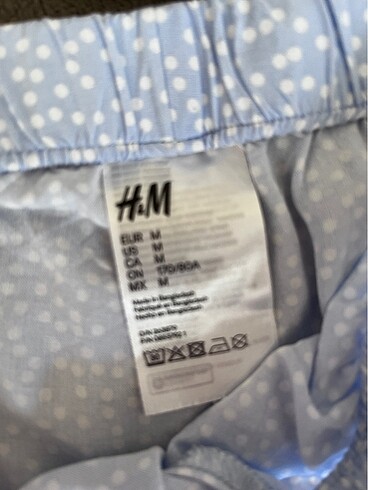 m Beden mavi Renk H&M şort