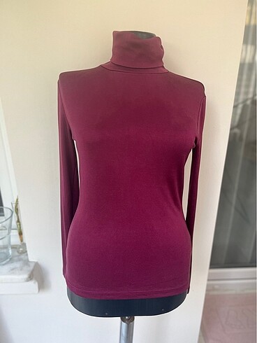 Silk & cashmere boğazlı bluz