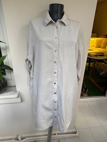 Zara tencel kumaş elbise