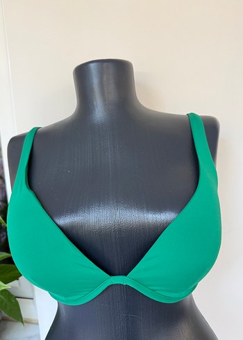 Minimalist Bohem Yeşil Bikini Üstü
