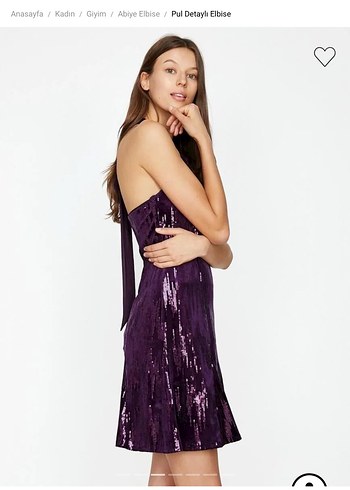 Parlak Mor Yılan Desenli Midi Abiye Elbise - Görsel 2