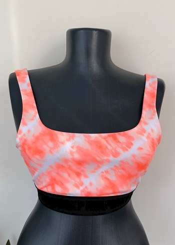 Pembe Batik Desenli Spor Sütyeni - Görsel 2