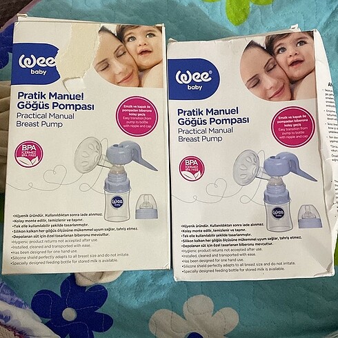Diğer Wee baby manuel göğüs pompası süt sağma