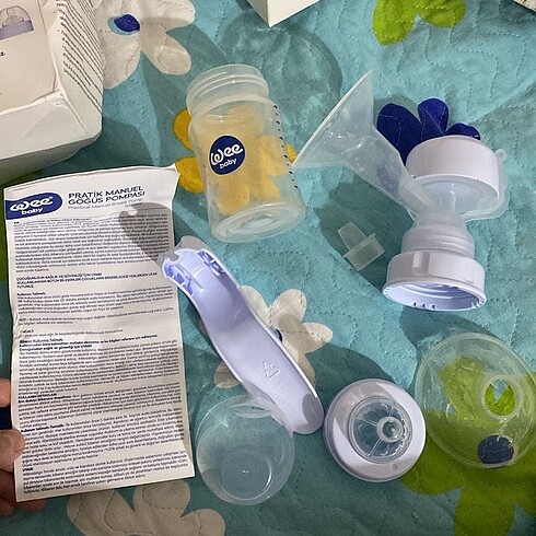 Beden Wee baby manuel göğüs pompası süt sağma