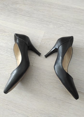 40 Beden siyah Renk Siyah Modern Klasik Stiletto Topuklu Kadın Ayakkabı