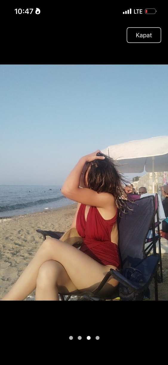 Pembe Drapeli Strappy Kadın Mayo - Görsel 3