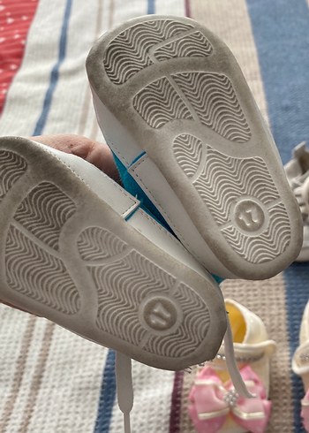 Kız Bebek Renkli İlk Adım Ayakkabıları - Görsel 2