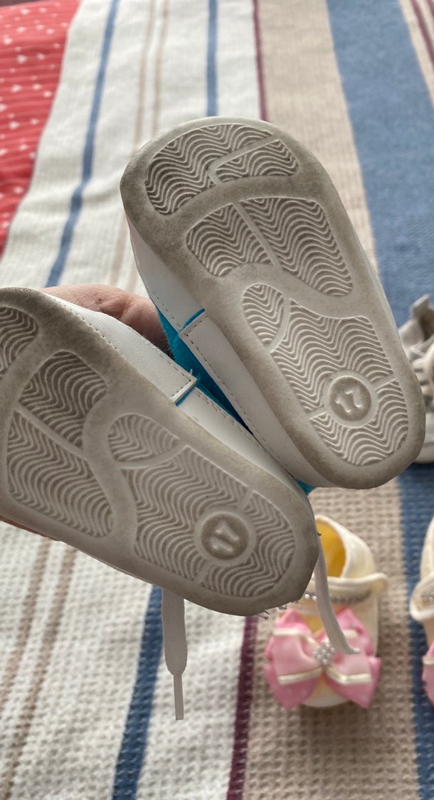 Kız Bebek Renkli İlk Adım Ayakkabıları - Görsel 2