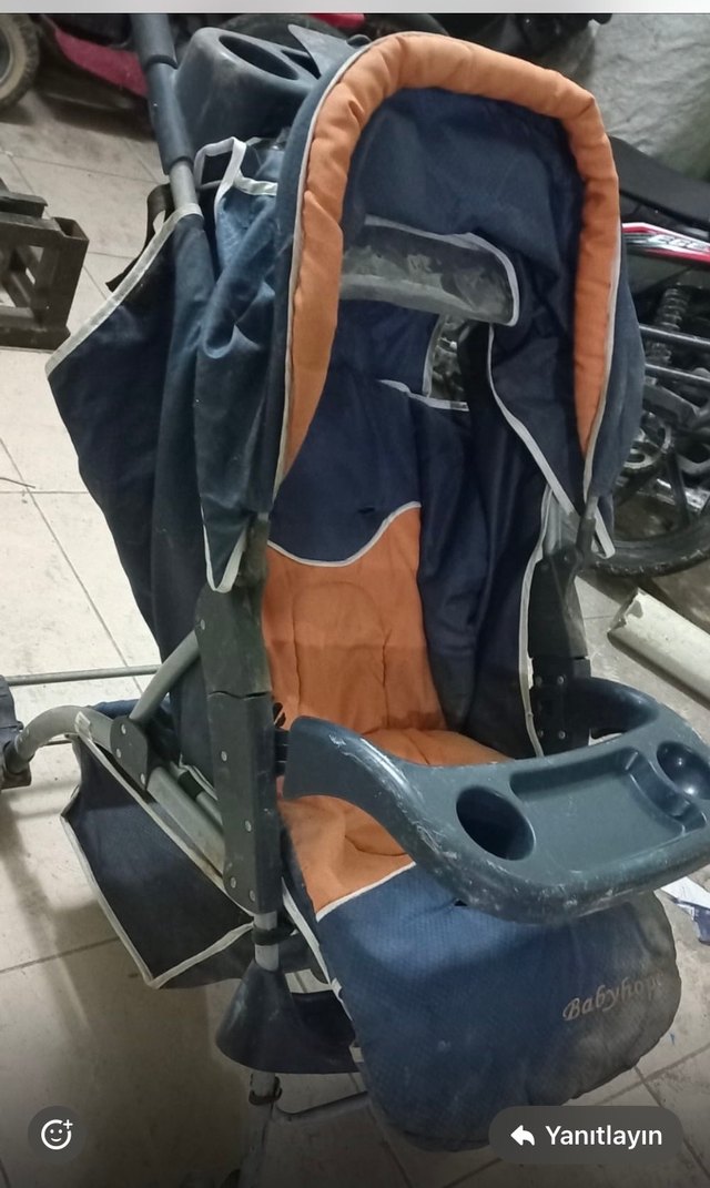 Kahverengi Bebek Arabası - Görsel 2