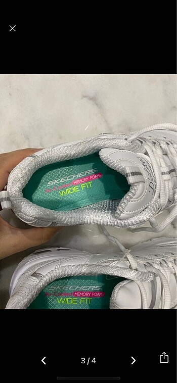 37,5 Beden Skechers spor ayakkabı