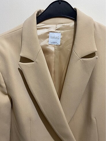 Diğer krem rengi blazer ceket
