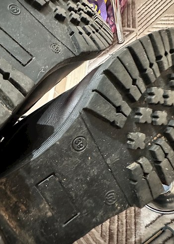 Kahverengi Deri Tokalı Biker Kadın Botları - Görsel 5