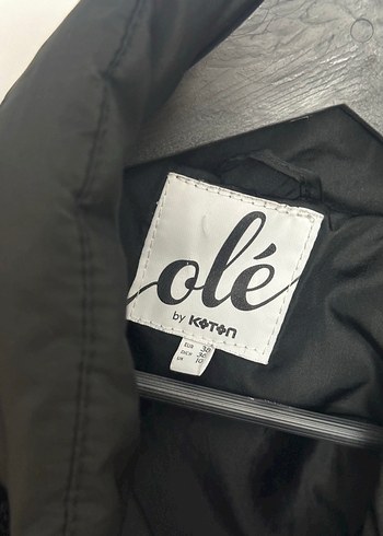 Siyah Kadın Midi Boy Peluş Mont - Görsel 2