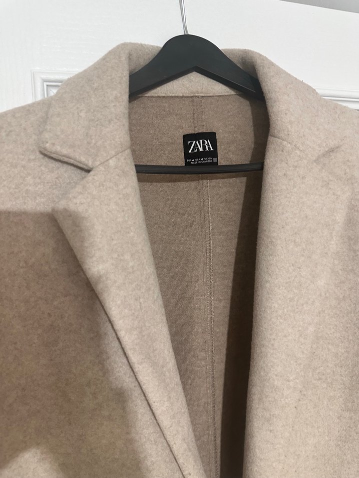 zara vizon rengi kaban - Görsel 2