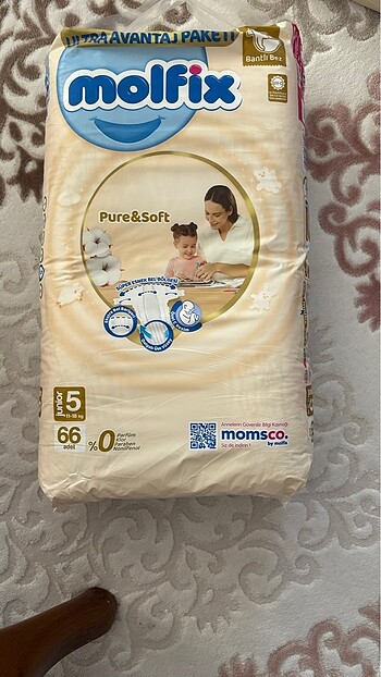 Molfix Pure&Soft 5 66 adet