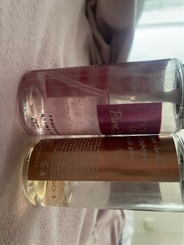 Beden victorias secret pure seduction ve bare vanilla minik vucut spre