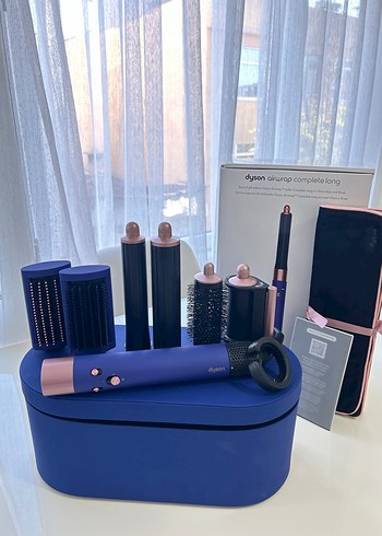 Dyson Airwrap Complete Long Blue Blush Saç Şekillendirici Seti - Görsel 3