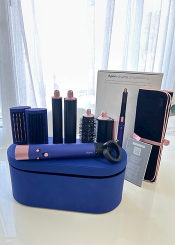 Dyson Airwrap Complete Long Blue Blush Saç Şekillendirici Seti - Görsel 2