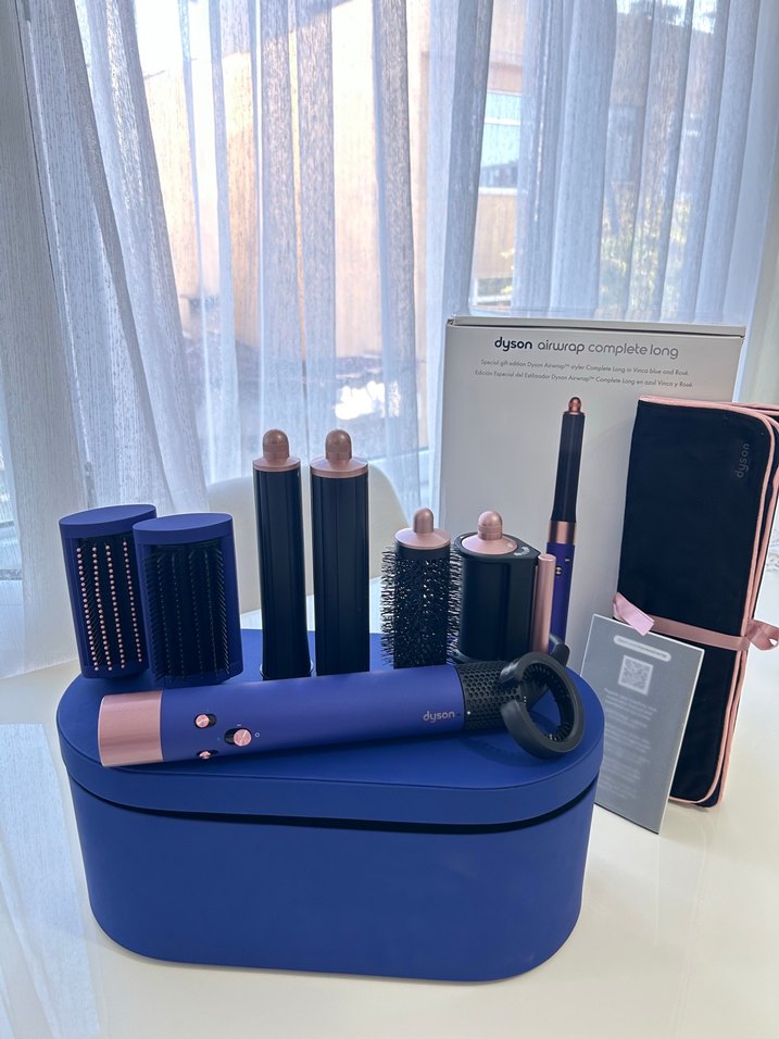 Dyson Airwrap Complete Long Blue Blush Saç Şekillendirici Seti - Görsel 3