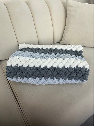 Alize puffy bebek battaniyesi 3 renkli - Görsel 2