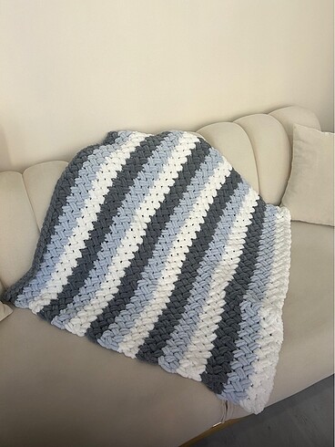 Alize puffy bebek battaniyesi 3 renkli - Görsel 3