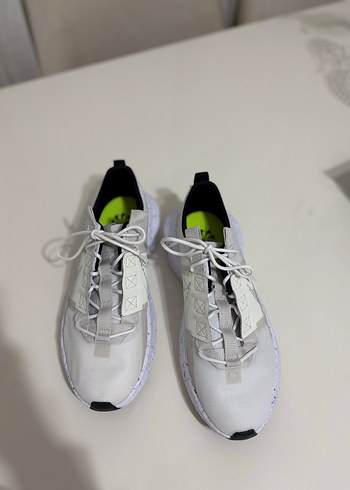 Beyaz erkek Spor Ayakkabı Platform Tabanlı - Görsel 3