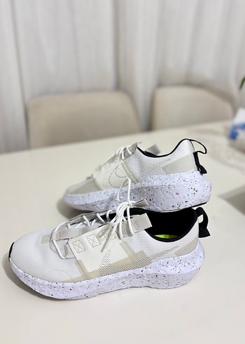 Beyaz erkek Spor Ayakkabı Platform Tabanlı - Görsel 2