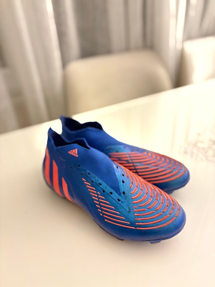 Mavi Erkek Futbol Ayakkabısı Adidas Predator - Görsel 3