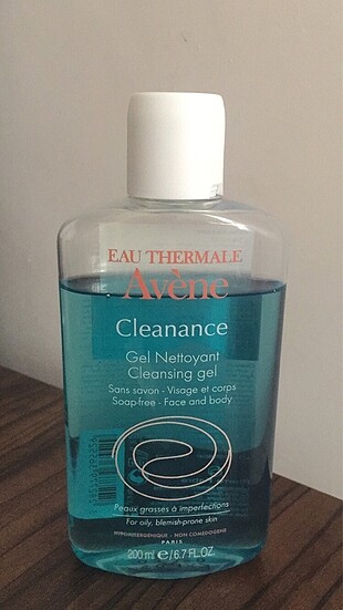 Avene Cleanance Yağlı Karma Ciltler İçin Yıkama Jeli