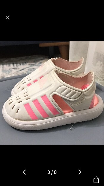 23 Beden Adidas 23 numara sandalet