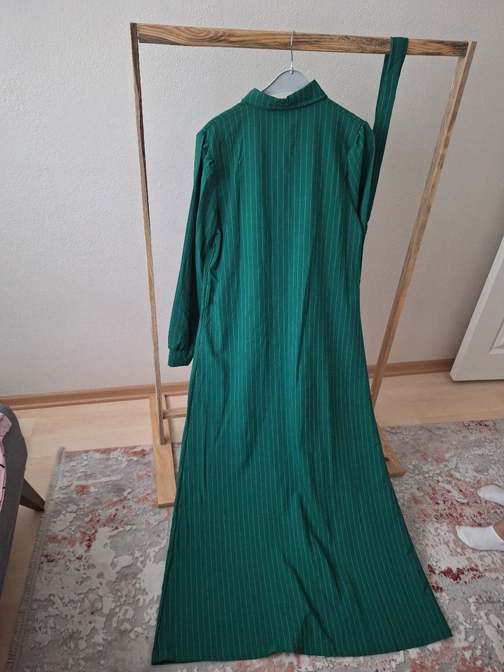 Kemerli elbise - Görsel 5