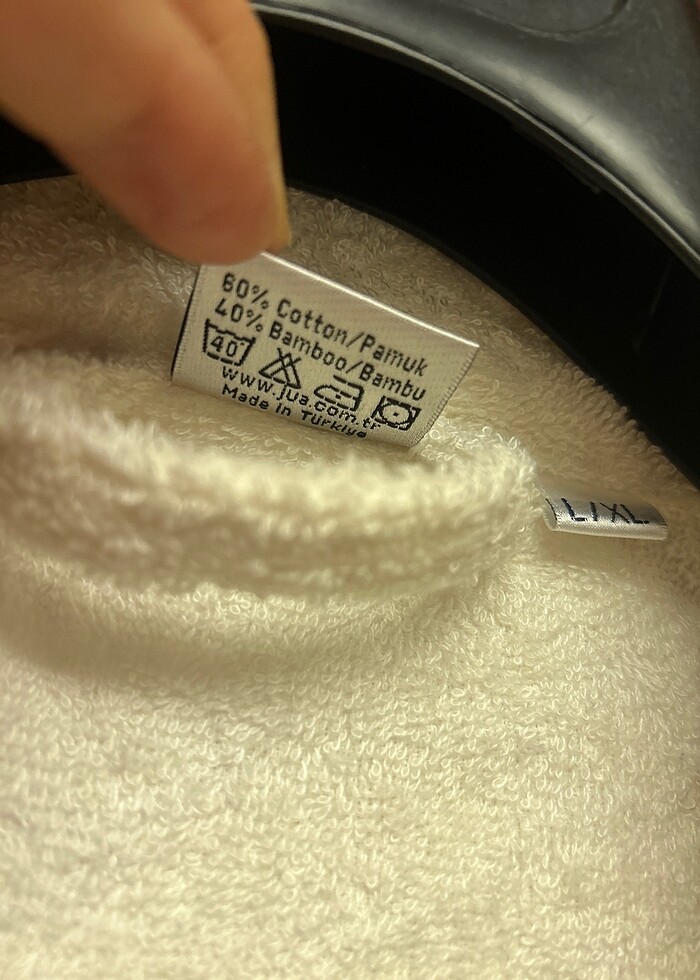 Erkek bornoz Sıfır etiketli ürün L-Xl - Görsel 4