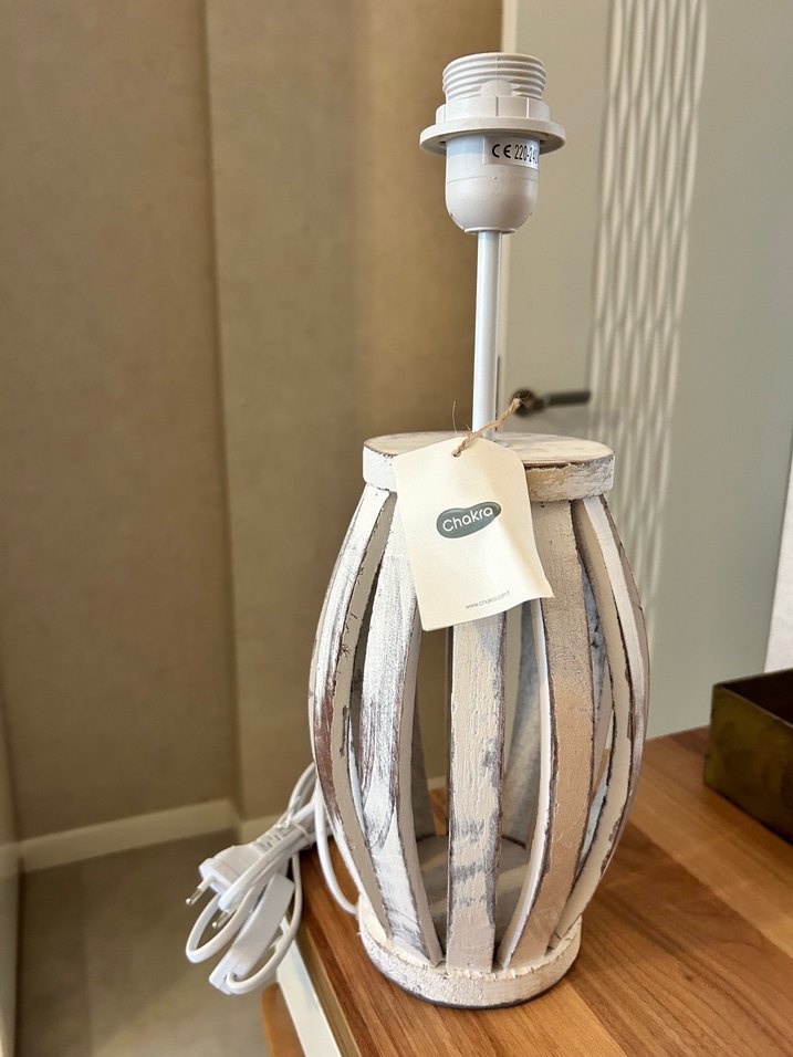 Chakra Beyaz  Abajur - Görsel 2