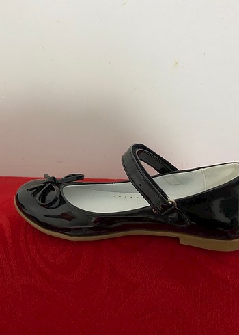 Rugan kız Çocuk Siyah Fiyonklu Babet Ayakkabı - Görsel 4