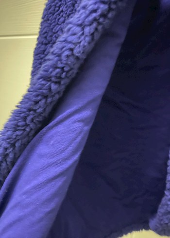 Kız Çocuk Mavi Düğmeli Yelek 5 6 yaş 110-116cm - Görsel 4