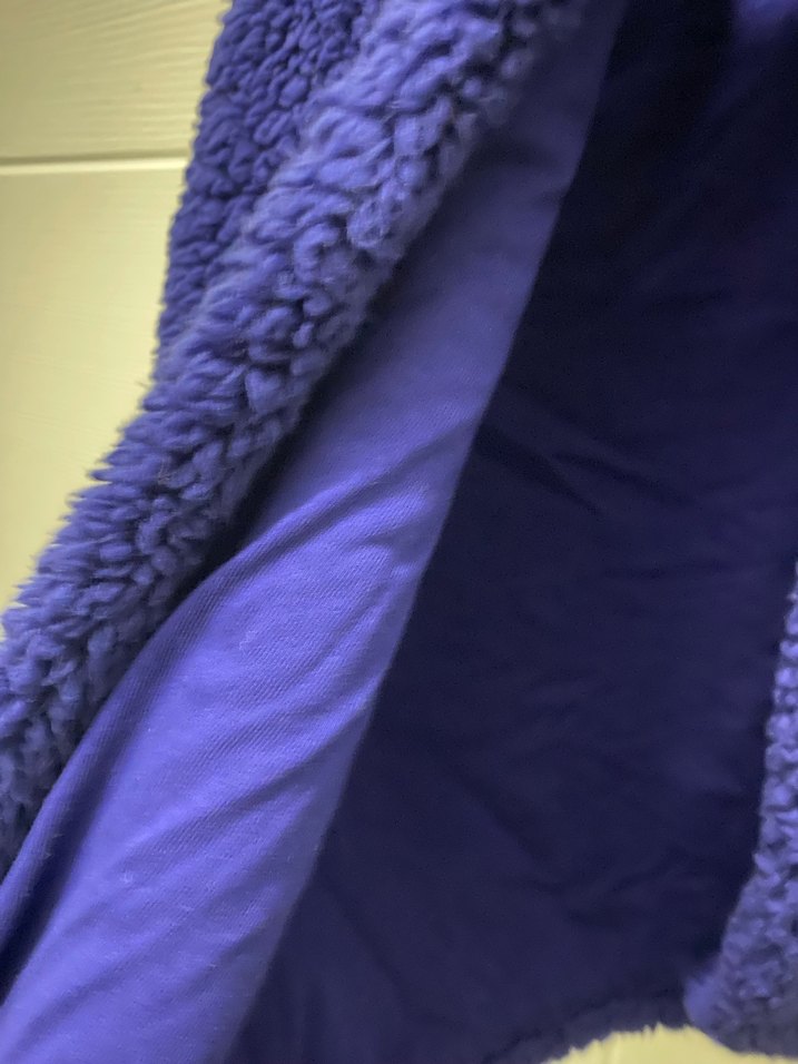 Kız Çocuk Mavi Düğmeli Yelek 5 6 yaş 110-116cm - Görsel 4