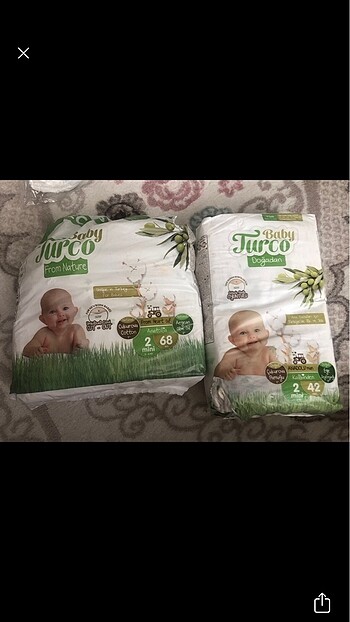 Baby Turco 2 Numara Bebek Bezi