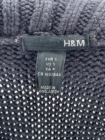 s Beden siyah Renk H&M Hırka %70 İndirimli.