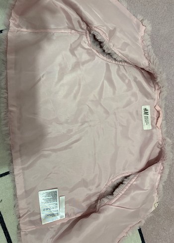 Kız Çocuk Gri Kürklü Yelek - Görsel 3