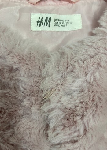 Kız Çocuk Gri Kürklü Yelek - Görsel 2