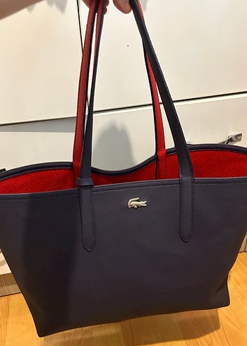 Lacoste Klasik Deri Kadın Çanta Seti - Görsel 9