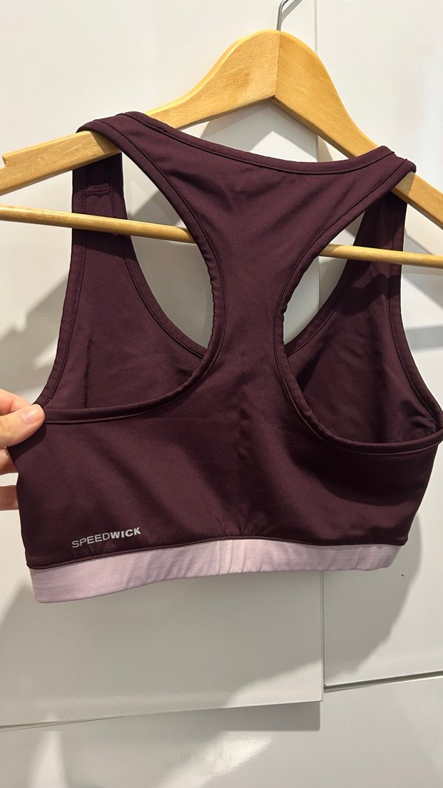 Reebok Bordo Spor Sütyeni - Görsel 2