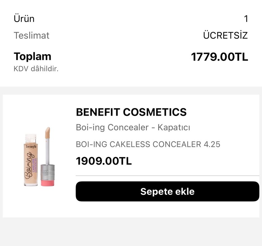 Benefit Kapatıcı - Görsel 2