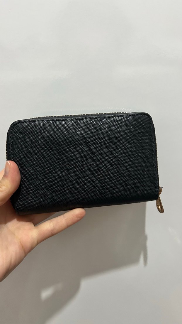 Mango Siyah Deri Cüzdan - Görsel 4