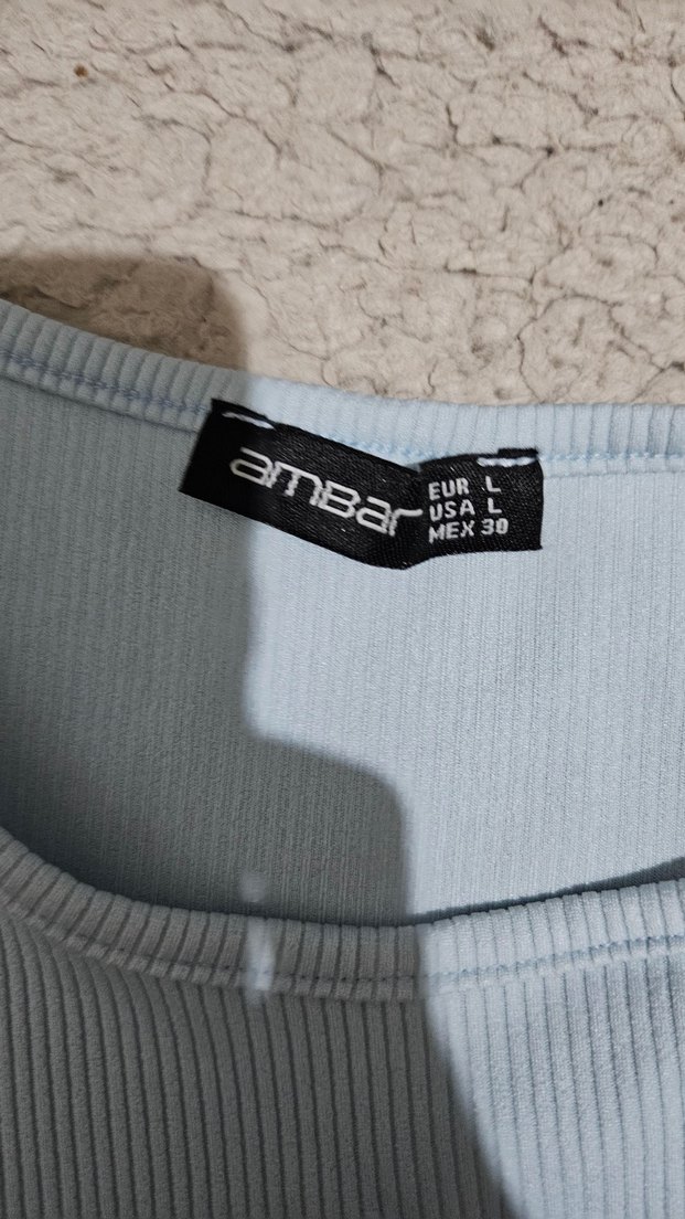 Mavi Kadın Mini Atlet - Görsel 3