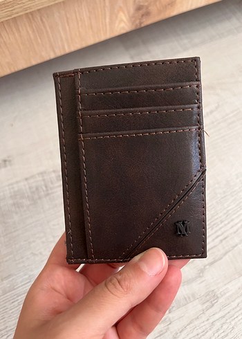 Kahverengi deri erkek kartlık - Görsel 3