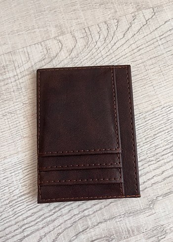 Kahverengi deri erkek kartlık - Görsel 2