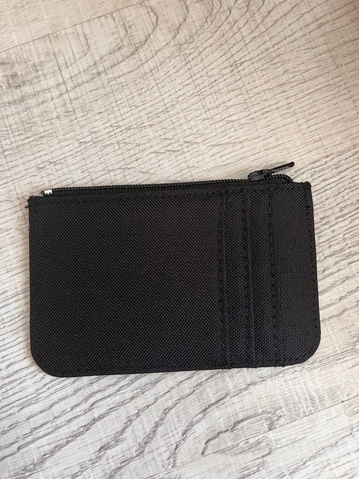 Fermuarlı Siyah kartlık cüzdan - Görsel 2